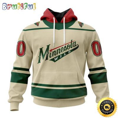 Personalized NHL Minnesota Wild Hoodie Specialized Unisex Kits With Retro Concepts All Over Print Hoodie