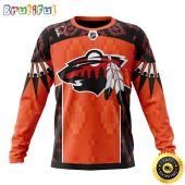 Personalized NHL Minnesota Wild Sweatshirt Specialized Design Child Lives Matter All Over Print Sweatshirt Unisex