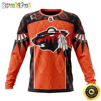 Personalized NHL Minnesota Wild Sweatshirt Specialized Design Child Lives Matter All Over Print Sweatshirt Unisex