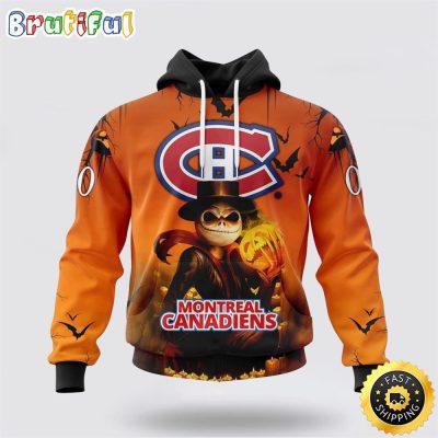 Personalized NHL Montreal Canadiens All Over Print 3D Hoodie Special Halloween Concepts Celebrate Halloween