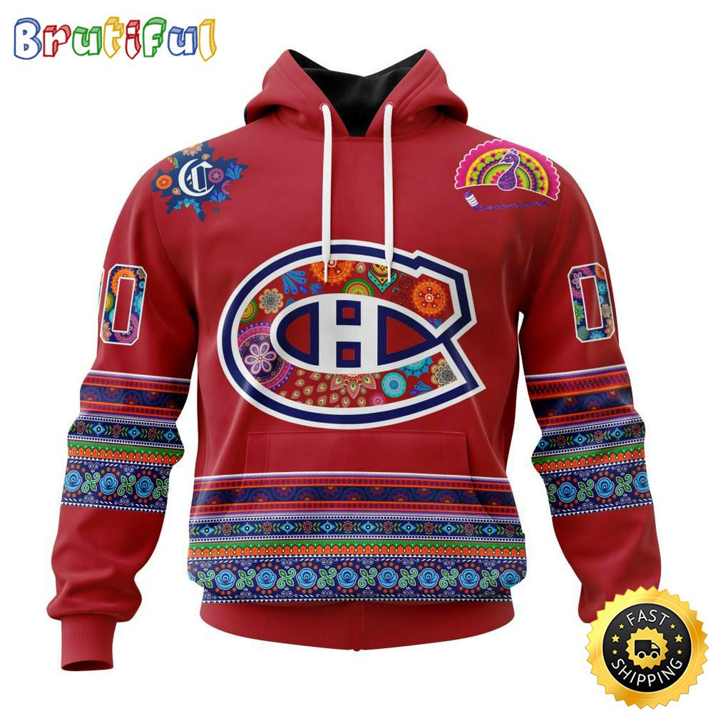 Personalized NHL Montreal Canadiens Hoodie Jersey Hockey For All Diwali Festival All Over Print 3D Hoodie Unisex Hoodie Tshirt
