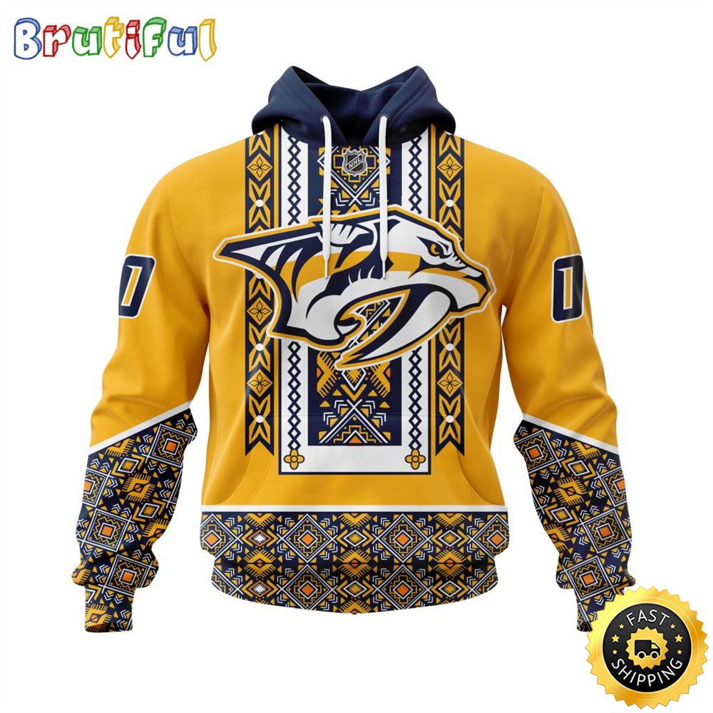 Personalized NHL Nashville Predators Hoodie Specialized Native Concepts All Over Print 3D Hoodie Unisex