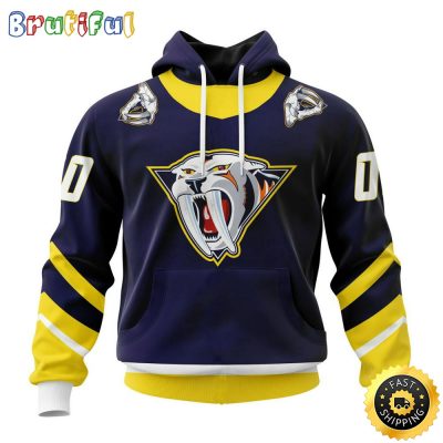 Personalized NHL Nashville Predators Hoodie Specialized Unisex Kits With Retro Concepts All Over Print Hoodie