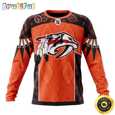 Personalized NHL Nashville Predators Sweatshirt Specialized Design Child Lives Matter All Over Print Sweatshirt Unisex