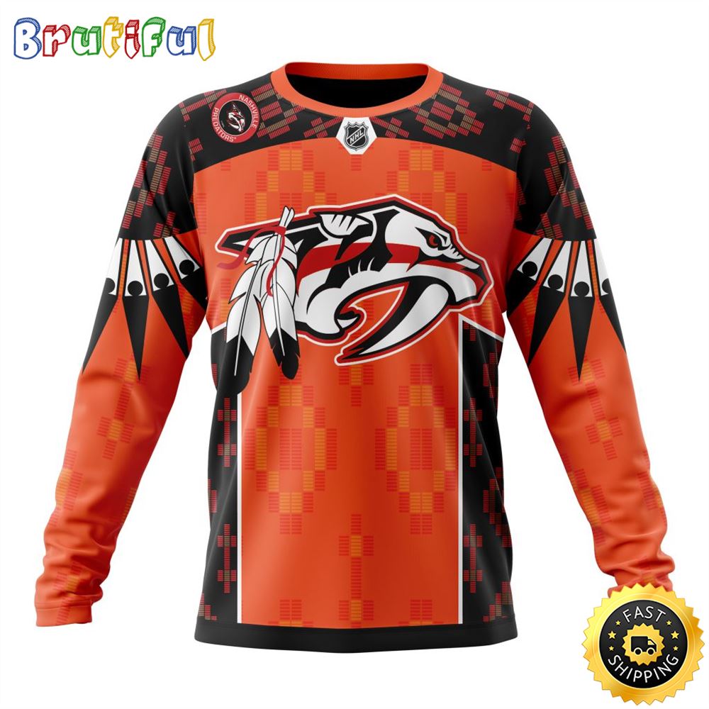 Personalized NHL Nashville Predators Sweatshirt Specialized Design Child Lives Matter All Over Print Sweatshirt Unisex