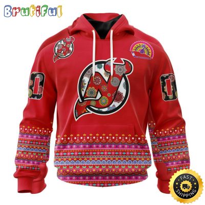 Personalized NHL New Jersey Devils Hoodie Jersey Hockey For All Diwali Festival All Over Print 3D Hoodie Unisex Hoodie Tshirt