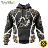 Personalized NHL New Jersey Devils Hoodie Special Camo Hunting Design All Over Print 3D Unisex Hoodie