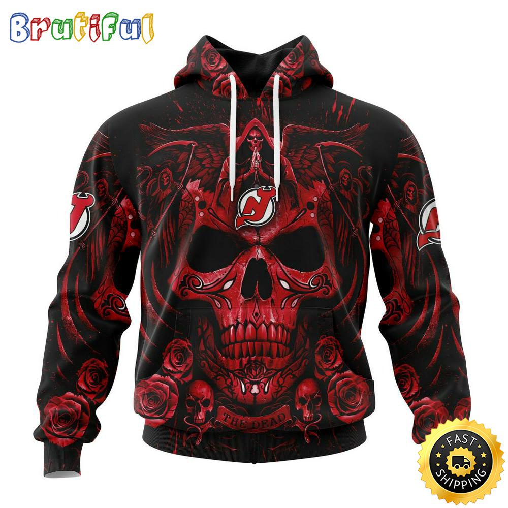 Personalized NHL New Jersey Devils Hoodie Special Design With Skull Art All Over Print 3D Hoodie Unisex Tshirt Hoodie Personalized NHL New Jersey Devils Hoodie Special Design With Skull Art All Over Print 3D Hoodie Unisex Tshirt Hoodie