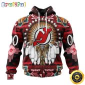 Personalized NHL New Jersey Devils Hoodie Special Native Costume Design 3D Hoodie Unisex Tshirt Hoodie