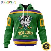Personalized NHL New Jersey Devils Hoodie Specialized Design X The Mighty Ducks All Over Print 3D Hoodie Unisex Hoodie Tshirt