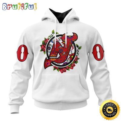 Personalized NHL New Jersey Devils Hoodie Specialized Dia De Muertos 3D Hoodie Unisex Tshirt Hoodie