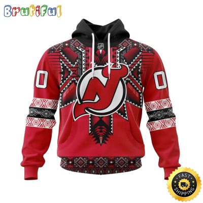 Personalized NHL New Jersey Devils Hoodie Specialized Native Concepts All Over Print 3D Hoodie Unisex