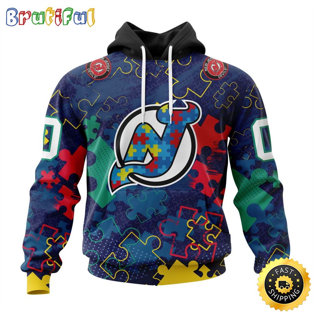 Personalized NHL New Jersey Devils Specialized Fearless Against Autism All Over Print 3D Hoodie Unisex Hoodie Personalized NHL New Jersey Devils Specialized Fearless Against Autism All Over Print 3D Hoodie Unisex Hoodie
