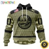 Personalized NHL New York Islanders Hoodie Special Camo Military Appreciation All Over Print 3D Hoodie Unisex Hoodie