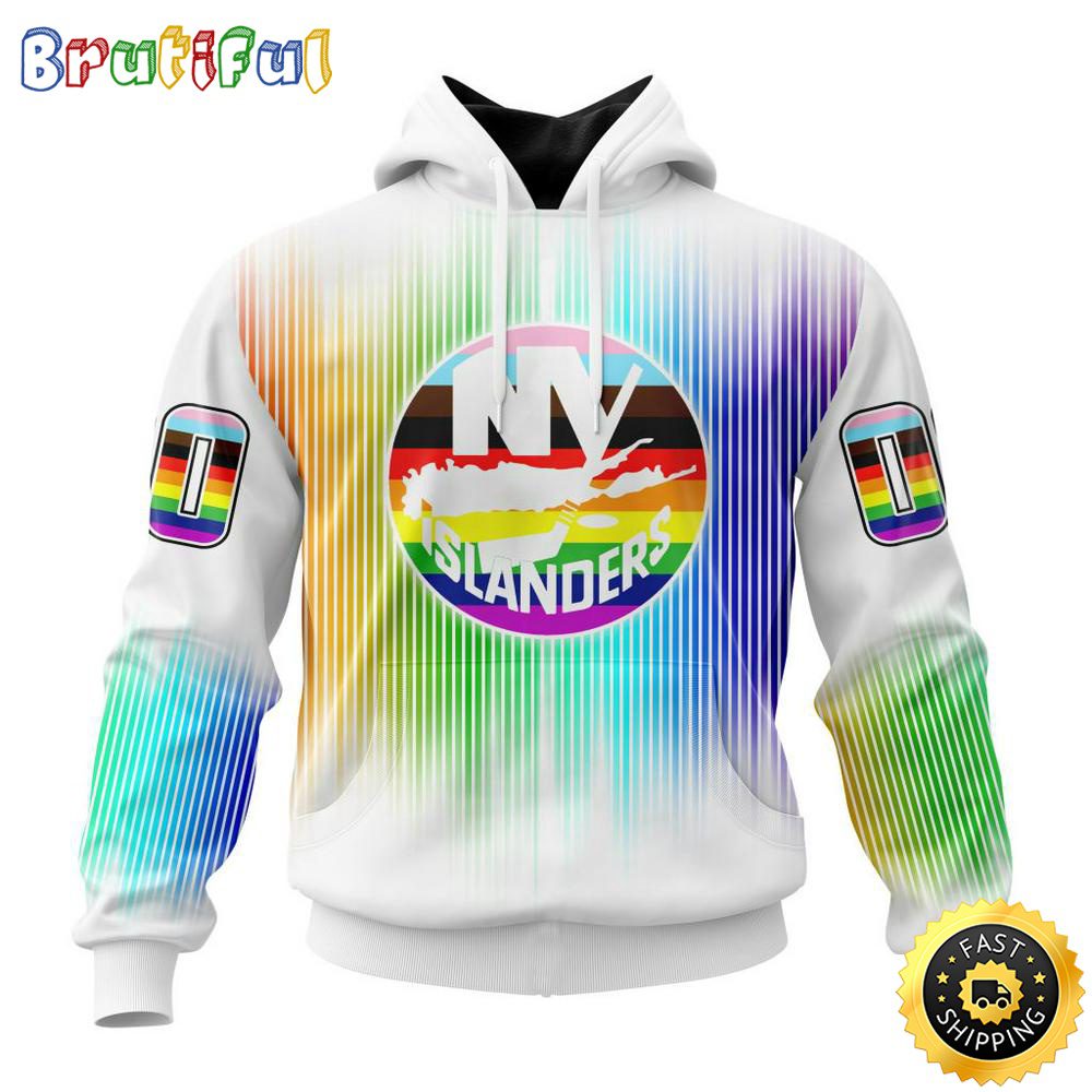 Personalized NHL New York Islanders Hoodie Special Design For Pride Month All Over Print 3D Hoodie Unisex Hoodie Tshirt