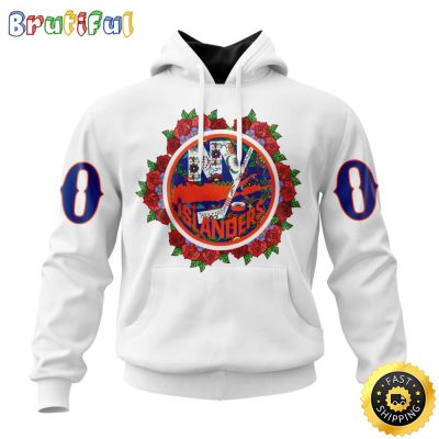 Personalized NHL New York Islanders Hoodie Specialized Dia De Muertos 3D Hoodie Unisex Tshirt Hoodie