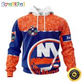 Personalized NHL New York Islanders Hoodie Specialized Hockey With Paisley All Over Print Hoodie Unisex Tshirt Hoodie