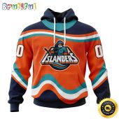 Personalized NHL New York Islanders Hoodie Specialized Unisex Kits With Retro Concepts All Over Print Hoodie