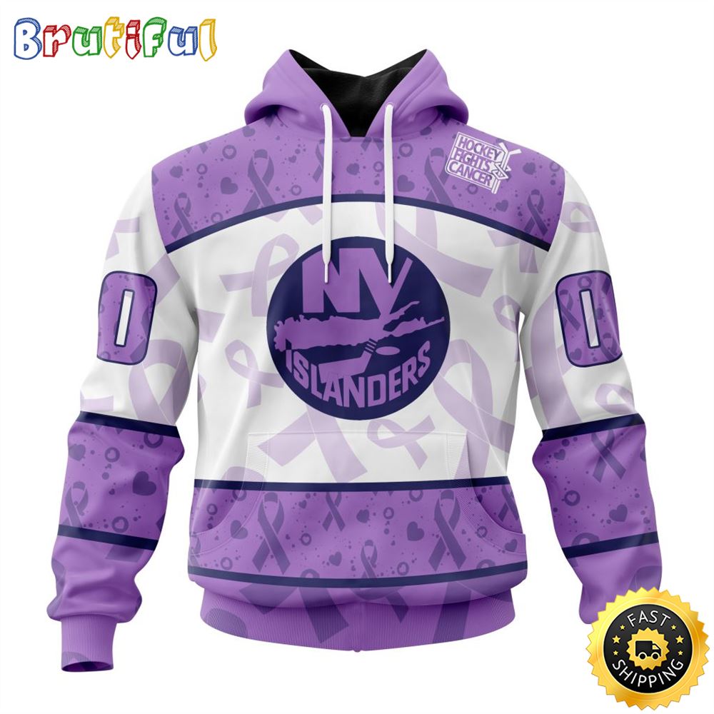 Personalized NHL New York Islanders Special Lavender Hockey Fights Cancer All Over Print 3D Hoodie Unisex Hoodie Tshirt Sweatshirt Personalized NHL New York Islanders Special Lavender Hockey Fights Cancer All Over Print 3D Hoodie Unisex Hoodie Tshirt Sweatshirt