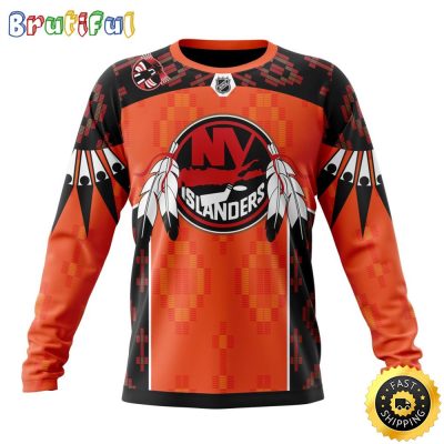 Personalized NHL New York Islanders Sweatshirt Specialized Design Child Lives Matter All Over Print Sweatshirt Unisex