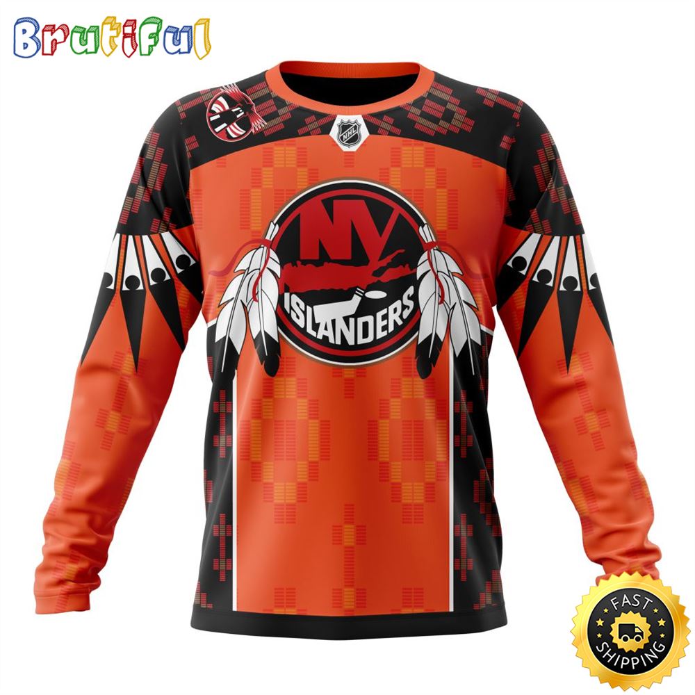 Personalized NHL New York Islanders Sweatshirt Specialized Design Child Lives Matter All Over Print Sweatshirt Unisex