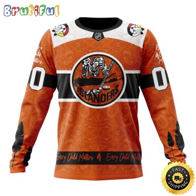 Personalized NHL New York Islanders Sweatshirt Specialized Design Support Child Lives Matter All Over Print Sweatshirt Unisex
