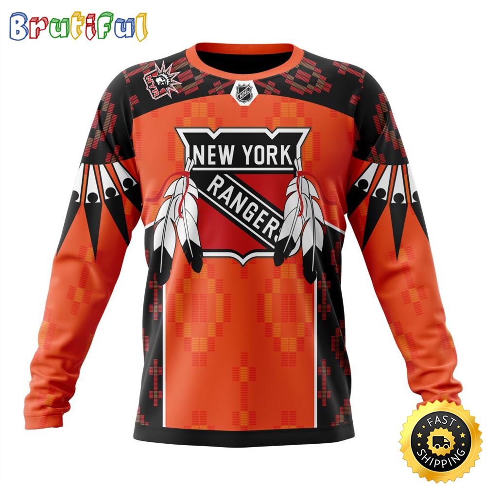 Personalized NHL New York Rangers Sweatshirt Specialized Design Child Lives Matter All Over Print Sweatshirt Unisex