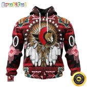 Personalized NHL Ottawa Senators Hoodie Special Native Costume Design 3D Hoodie Unisex Tshirt Hoodie