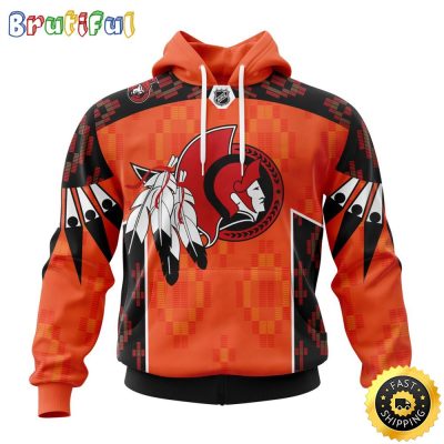 Personalized NHL Ottawa Senators Hoodie Specialized Design Child Lives Matter All Over Print 3D Hoodie Unisex