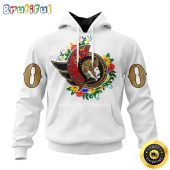Personalized NHL Ottawa Senators Hoodie Specialized Dia De Muertos 3D Hoodie Unisex Tshirt Hoodie
