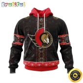Personalized NHL Ottawa Senators Hoodie Specialized Native Concepts All Over Print 3D Hoodie Unisex
