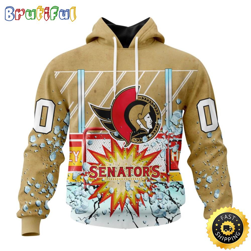 Personalized NHL Ottawa Senators Hoodie With Ice Hockey Arena 3D Hoodie Unisex Tshirt Hoodie Personalized NHL Ottawa Senators Hoodie With Ice Hockey Arena 3D Hoodie Unisex Tshirt Hoodie