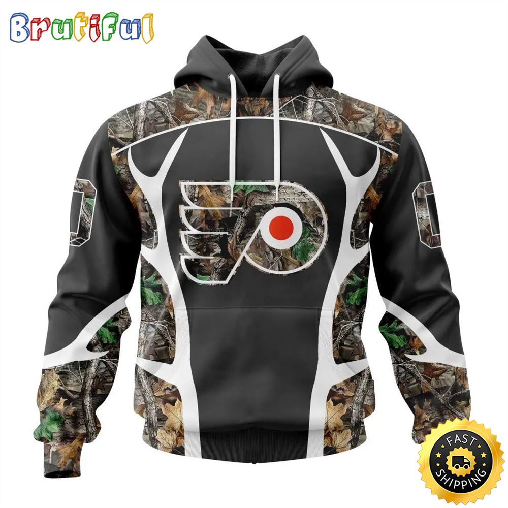 Personalized NHL Philadelphia Flyers Hoodie Special Camo Hunting Design All Over Print 3D Unisex Hoodie Personalized NHL Philadelphia Flyers Hoodie Special Camo Hunting Design All Over Print 3D Unisex Hoodie