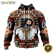 Personalized NHL Philadelphia Flyers Hoodie Special Native Costume Design 3D Hoodie Unisex Tshirt Hoodie