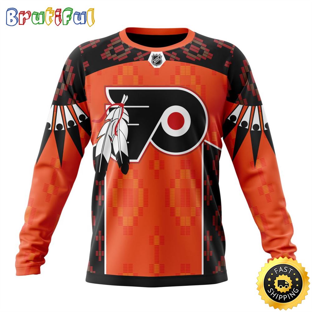 Personalized NHL Philadelphia Flyers Sweatshirt Specialized Design Child Lives Matter All Over Print Sweatshirt Unisex