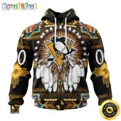Personalized NHL Pittsburgh Penguins Hoodie Special Native Costume Design 3D Hoodie Unisex Tshirt Hoodie