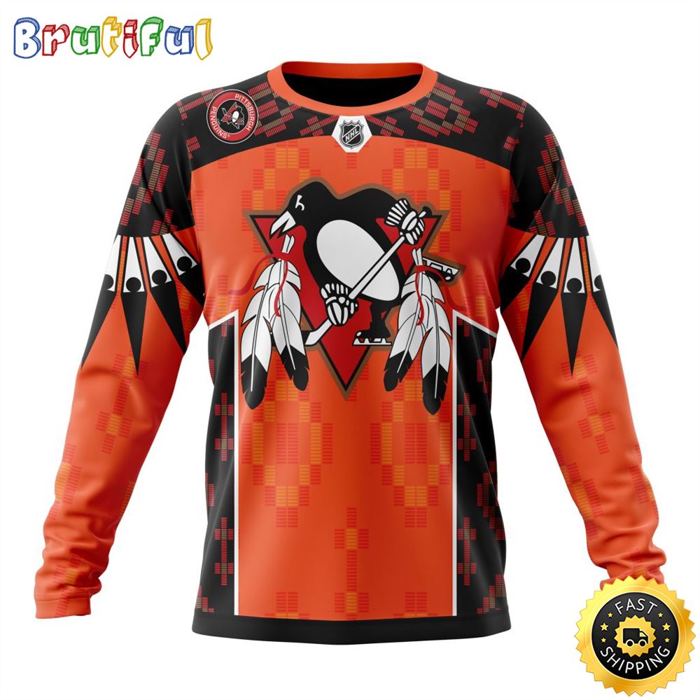 Personalized NHL Pittsburgh Penguins Sweatshirt Specialized Design Child Lives Matter All Over Print Sweatshirt Unisex