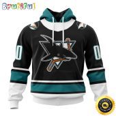 Personalized NHL San Jose Sharks Hoodie Specialized Unisex Kits With Retro Concepts All Over Print Hoodie