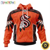 Personalized NHL Seattle Kraken Hoodie Specialized Design Child Lives Matter All Over Print 3D Hoodie Unisex