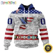 Personalized NHL St. Louis Blues Hoodie Armed Forces Appreciation All Over Print 3D Hoodie Unisex Tshirt Hoodie