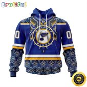 Personalized NHL St. Louis Blues Hoodie Specialized Native Concepts All Over Print 3D Hoodie Unisex