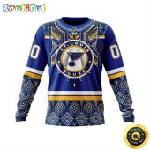Personalized NHL St. Louis Blues Sweatshirt Specialized Native Concepts All Over Print Sweatshirt Unisex