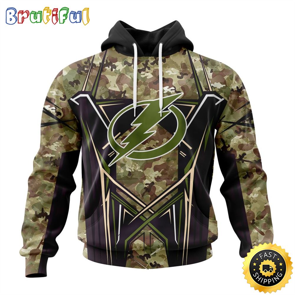 Personalized NHL Tampa Bay Lightning Hoodie Special Camo Color Design All Over Print 3D Unisex Hoodie Personalized NHL Tampa Bay Lightning Hoodie Special Camo Color Design All Over Print 3D Unisex Hoodie