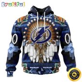 Personalized NHL Tampa Bay Lightning Hoodie Special Native Costume Design 3D Hoodie Unisex Tshirt Hoodie
