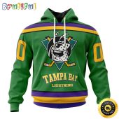 Personalized NHL Tampa Bay Lightning Hoodie Specialized Design X The Mighty Ducks All Over Print 3D Hoodie Unisex Hoodie Tshirt