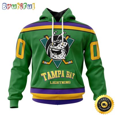 Personalized NHL Tampa Bay Lightning Hoodie Specialized Design X The Mighty Ducks All Over Print 3D Hoodie Unisex Hoodie Tshirt