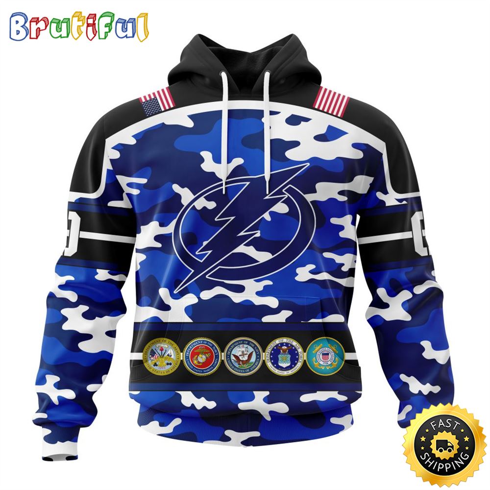 Personalized NHL Tampa Bay Lightning With Camo Team Color And Military Force Logo All Over Print 3D Hoodie Unisex Hoodie Tshirt Sweatshirt Personalized NHL Tampa Bay Lightning With Camo Team Color And Military Force Logo All Over Print 3D Hoodie Unisex Hoodie Tshirt Sweatshirt