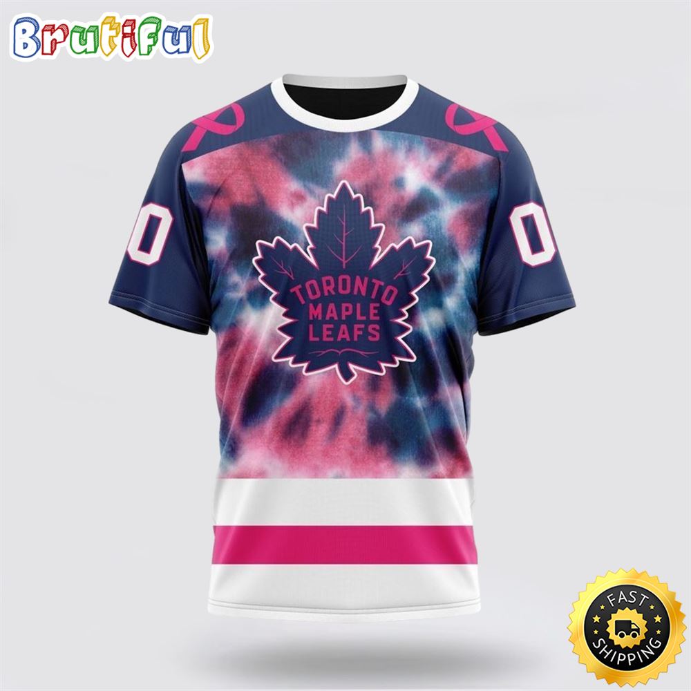 Personalized NHL Toronto Maple Leafs All Over Print 3D T Shirt Special Pink October Fight Breast Cancer Gift For Man And Women Personalized NHL Toronto Maple Leafs All Over Print 3D T Shirt Special Pink October Fight Breast Cancer Gift For Man And Women