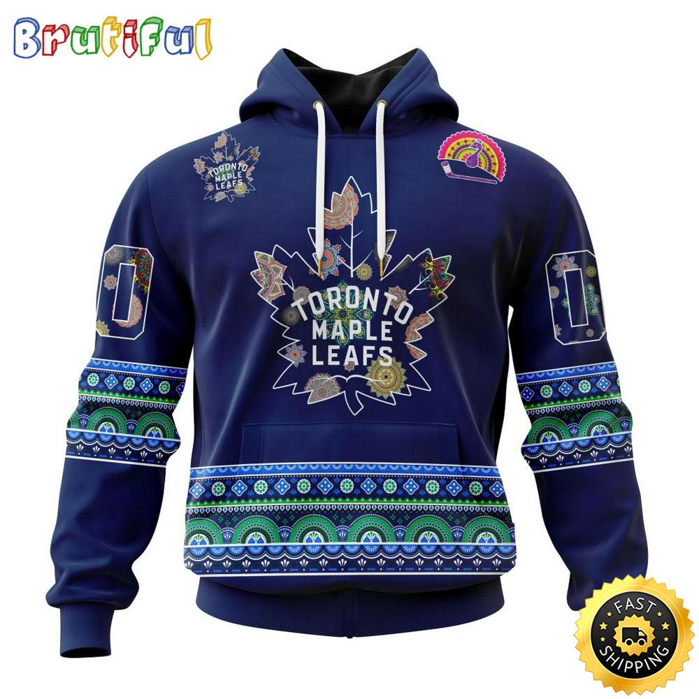 Personalized NHL Toronto Maple Leafs Hoodie Jersey Hockey For All Diwali Festival All Over Print 3D Hoodie Unisex Hoodie Tshirt