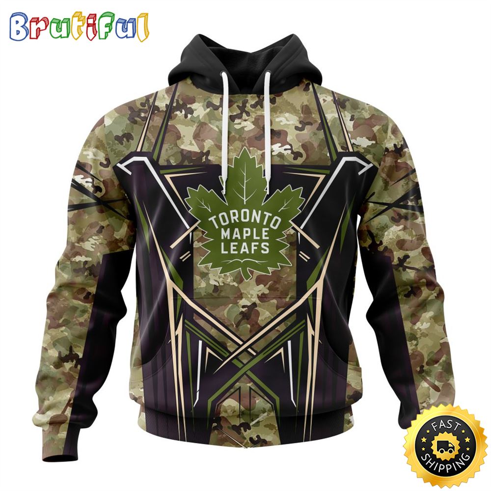 Personalized NHL Toronto Maple Leafs Hoodie Special Camo Color Design All Over Print 3D Unisex Hoodie Personalized NHL Toronto Maple Leafs Hoodie Special Camo Color Design All Over Print 3D Unisex Hoodie